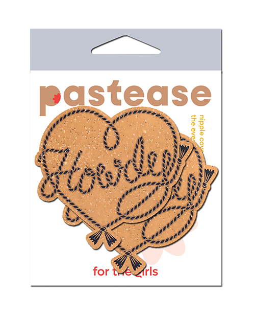 PASTEASE HOWDY COWBOY ROPE HEART LASSO - Click Image to Close