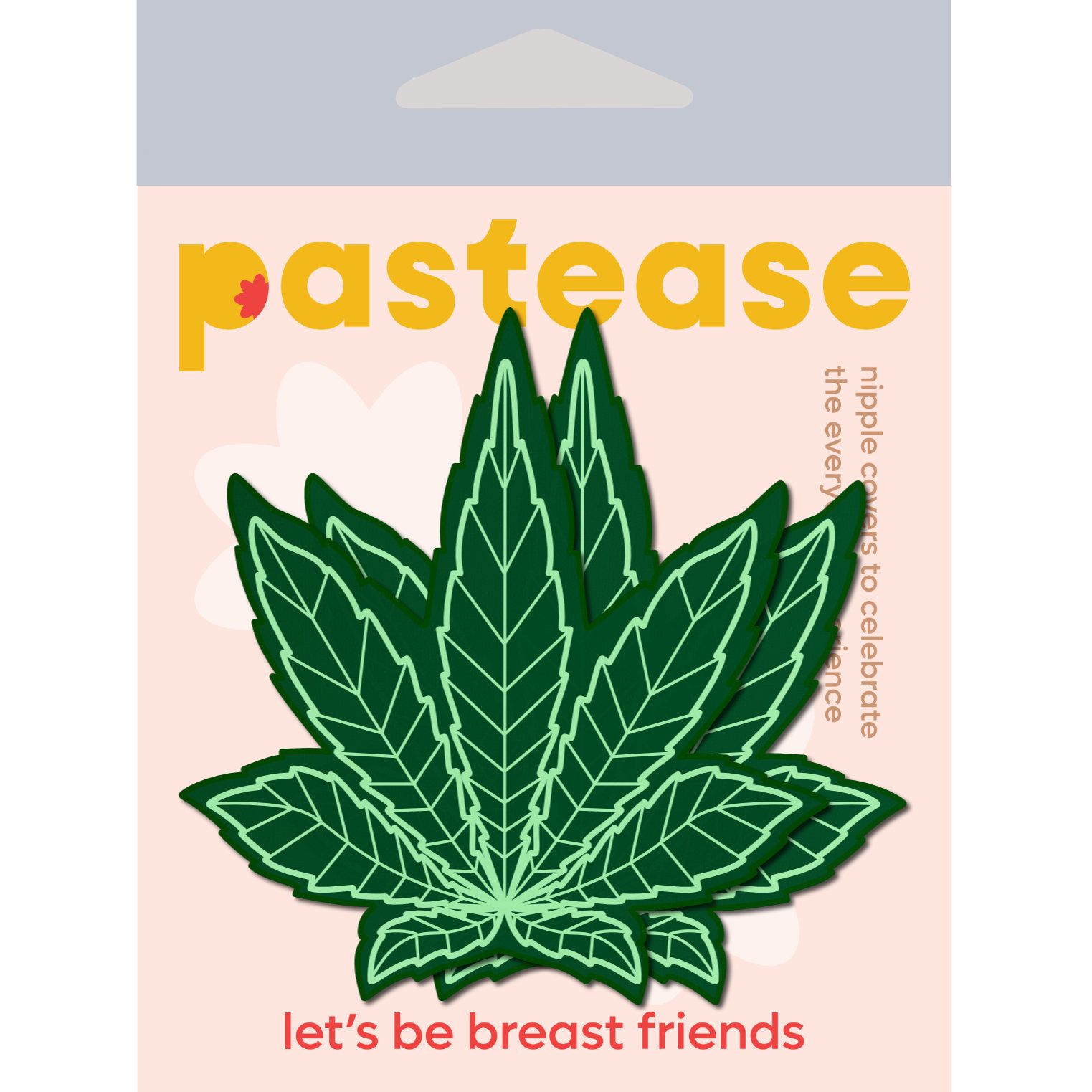 PASTEASE INDICA POT LEAF GREEN WEED NIPPLE PASTIES