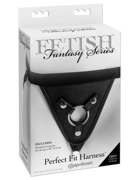 FETISH FANTASY PERFECT FIT HARNESS - Click Image to Close