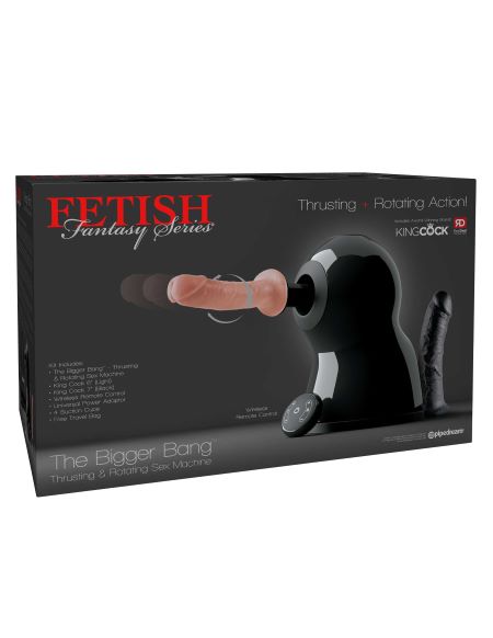 FETISH FANTASY BIGGER BANG THRUSTING & ROTATING SEX MACHINE