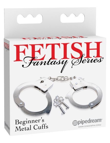 FETISH FANTASY BEGINNERS METAL CUFFS - Click Image to Close