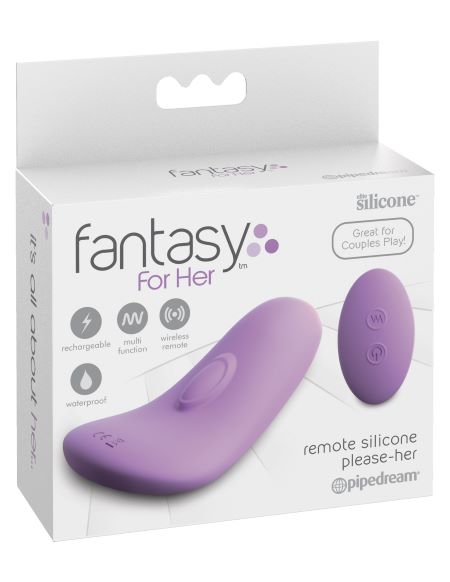 FANTASY FOR HER PLEASE HER REMOTE SILICONE - Click Image to Close