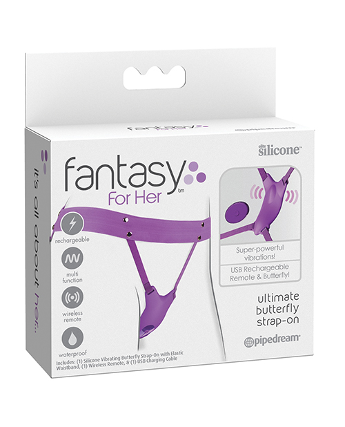 FANTASY FOR HER ULTIMATE BUTTERFLY STRAP-ON - Click Image to Close