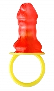 BACHELORETTE CANDY PECKER PACIFIER (48 PER POP DISPLAY) - Click Image to Close