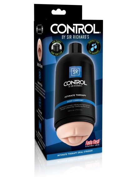 SIR RICHARD'S CONTROL INTIMATE THERAPY- DEEP COMFORT- MOUTH - Click Image to Close