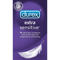 DUREX EXTRA SENSITIVE 12 PACK - Click Image to Close