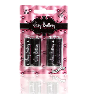 SEXY BATTERY AA/LR6 4PACK - Click Image to Close