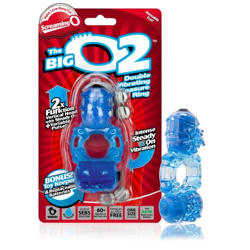 SCREAMING BIG O2 BLUE - Click Image to Close