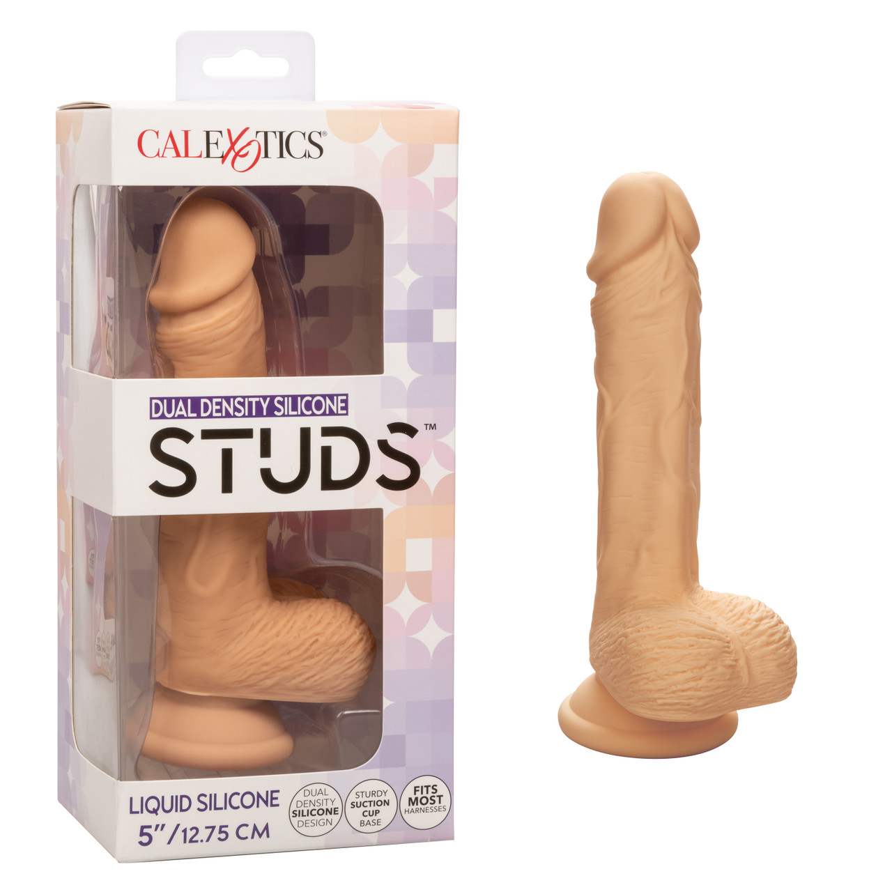 DUAL DENSITY SILICONE STUD 5IN IVORY - Click Image to Close