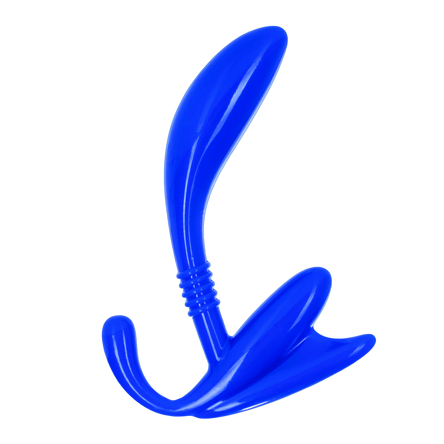 APOLLO CURVED PROSTATE PROBE BLUE - Click Image to Close