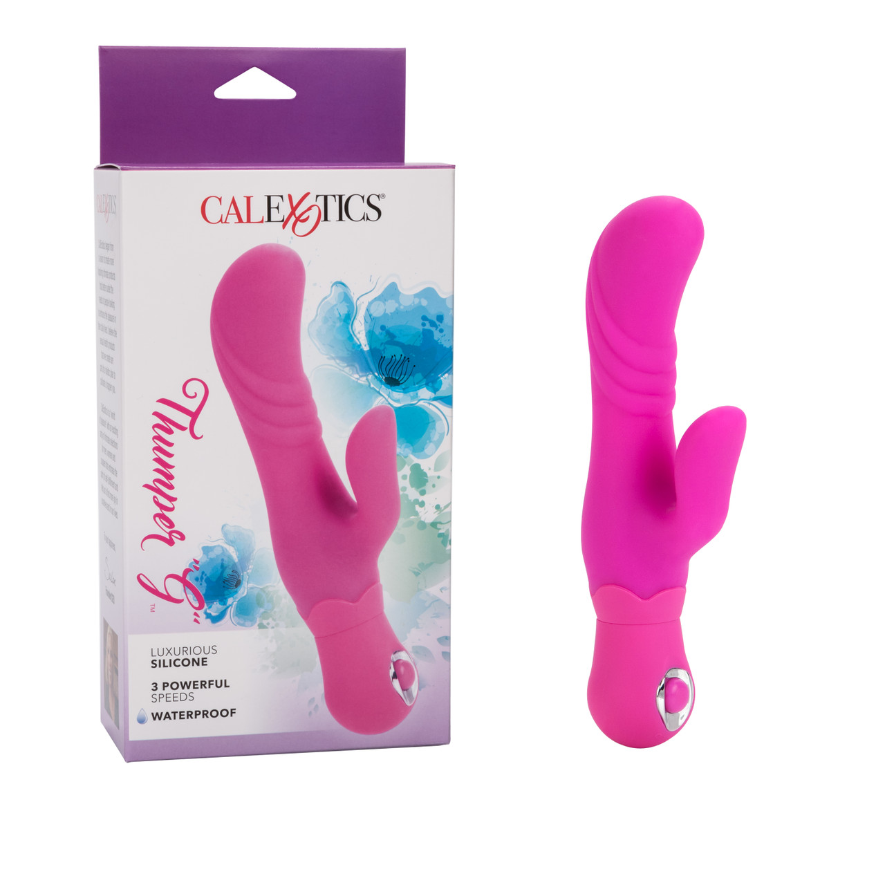 POSH SILICONE THUMP G PINK - Click Image to Close