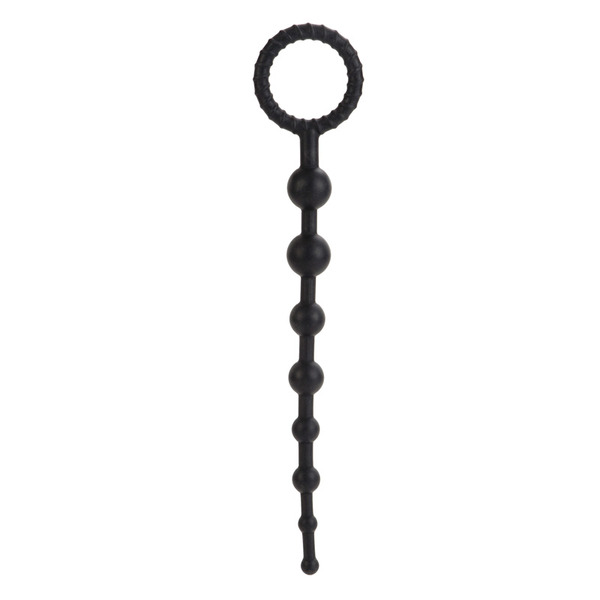 BOOTY CALL X10 BEADS BLACK - Click Image to Close