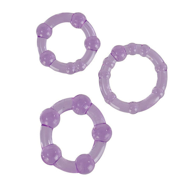 ISLAND RINGS- PURPLE - Click Image to Close