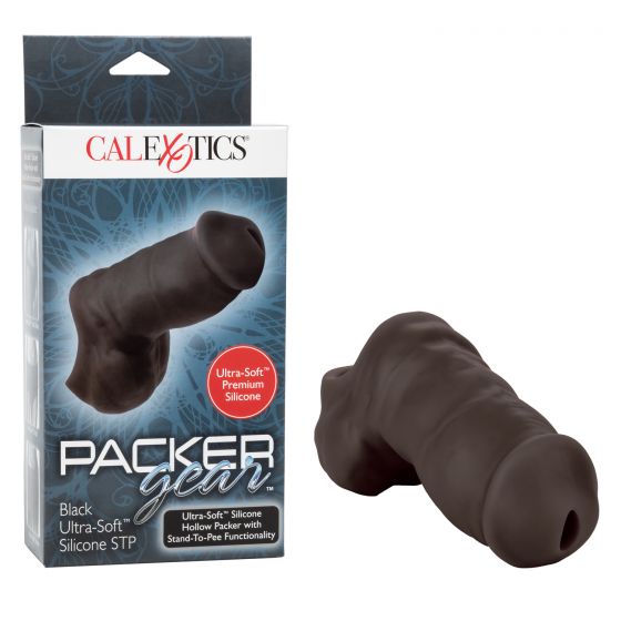 PACKER GEAR 5IN ULTRA SOFT SILICONE STP BLACK - Click Image to Close