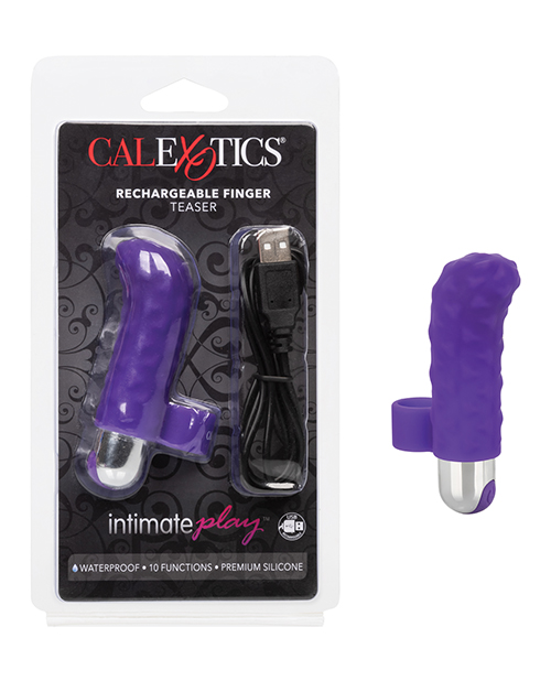 INTIMATE PLAY RECHARGEABLE FINGER TEASER - Click Image to Close