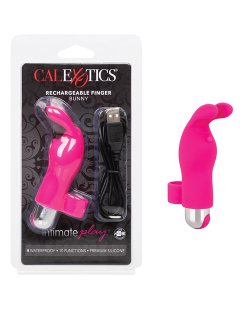 INTIMATE PLAY RECHARGEABLE FINGER BUNNY - Click Image to Close