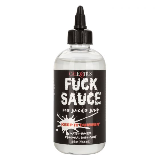 FUCK SAUCE WATER BASED 8 OZ - Click Image to Close