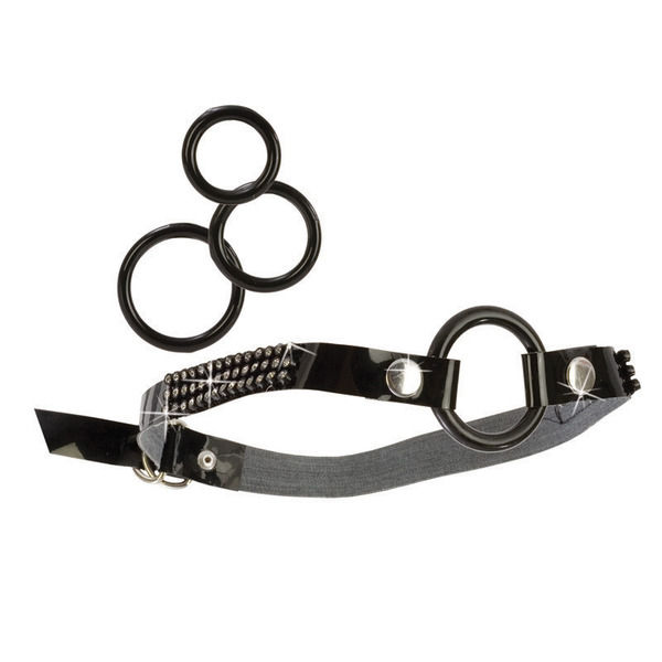 BOUND BY DIAMONDS OPEN RING GAG