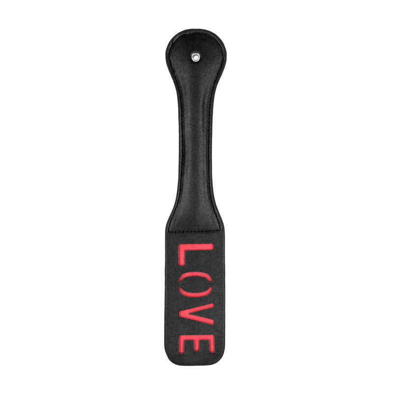 OUCH! PADDLE LOVE BLACK - Click Image to Close