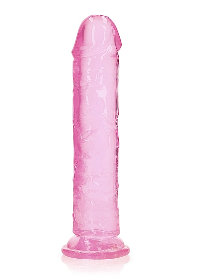 REALROCK STRAIGHT REALISTIC 9 IN DILDO PINK - Click Image to Close