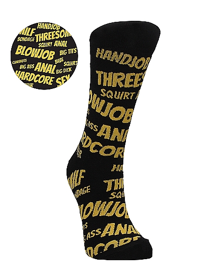 (WD) SEXY SOCKS SEXY WORDS 36- - Click Image to Close