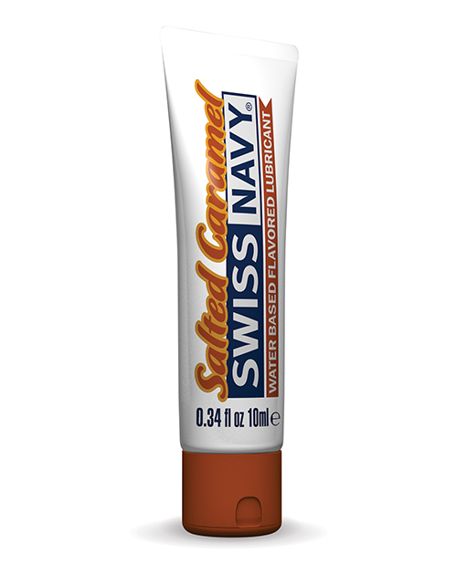 SWISS NAVY SALTED CARAMEL 10ML FLAVORED LUBE - Click Image to Close