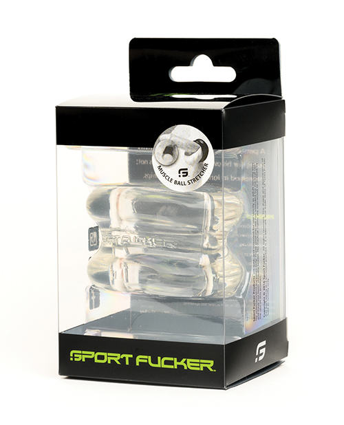 MUSCLE BALL STRETCHER CLEAR (NET) - Click Image to Close