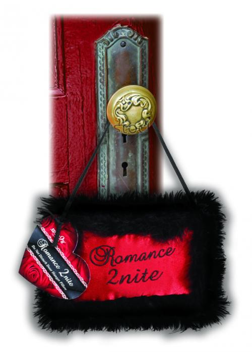 ROMANCE 2 NITE DOOR PILLOW (d)