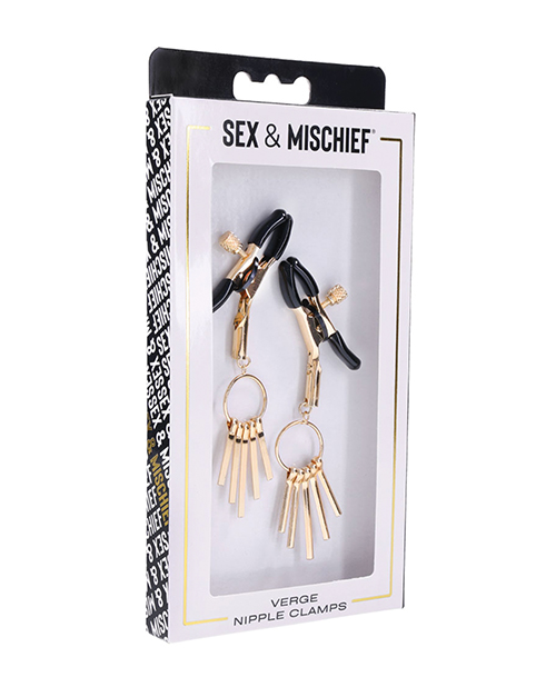 SEX & MISCHIEF VERGE NIPPLE CLAMPS - Click Image to Close