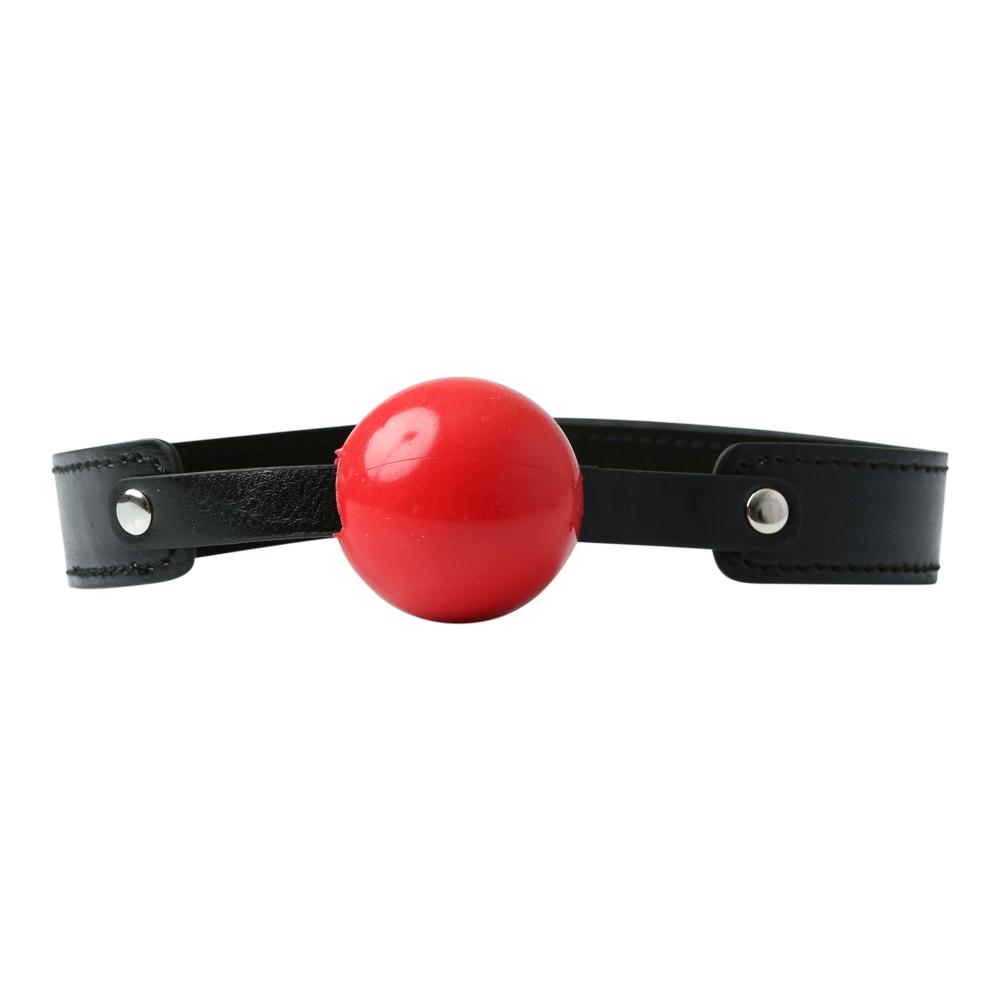 SEX & MISCHIEF SOLID RED BALL GAG