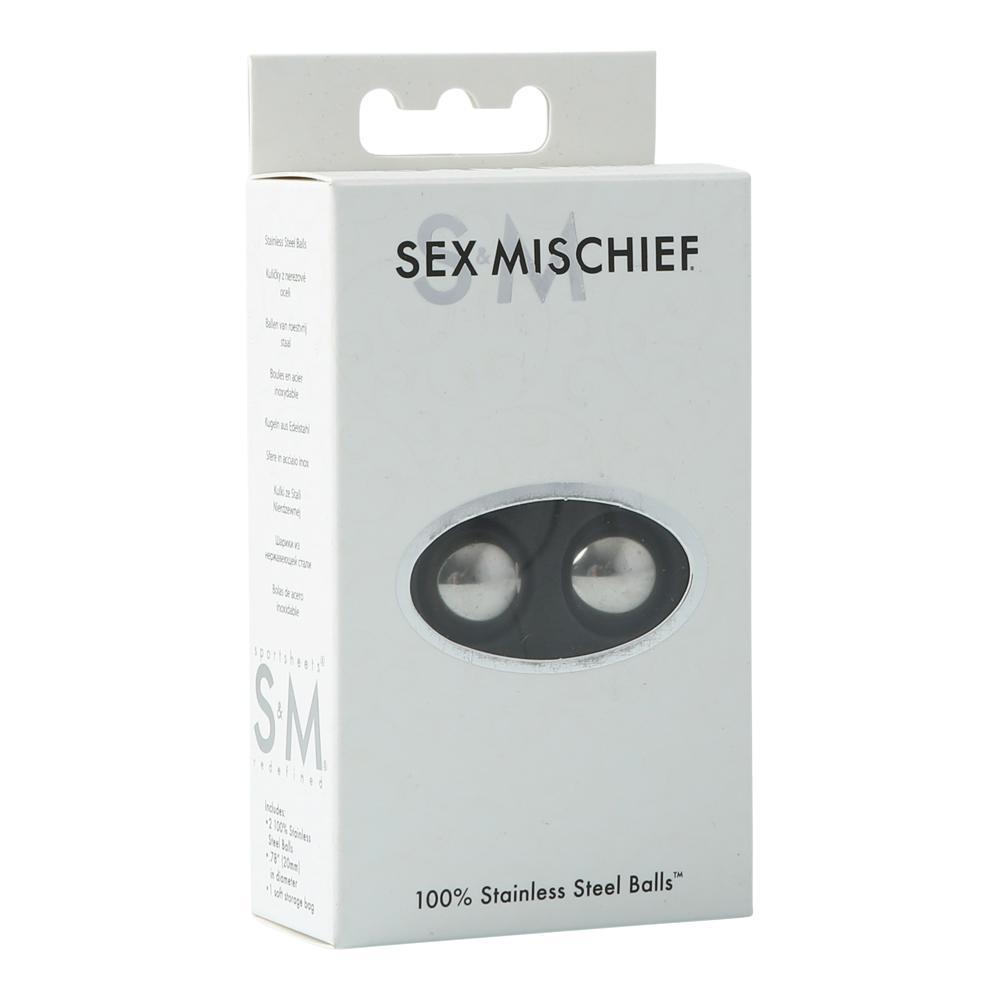 SEX & MISCHIEF STEEL BALLS - Click Image to Close