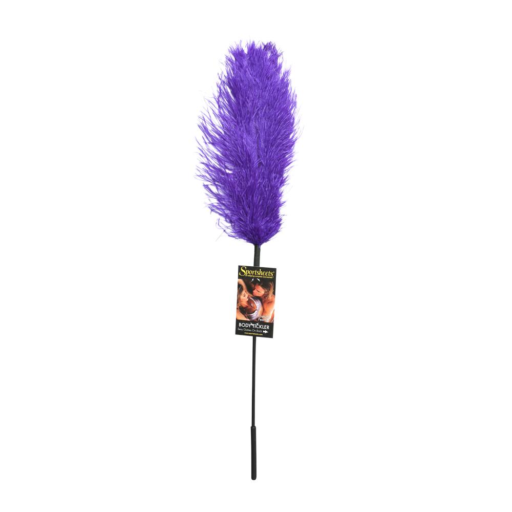 OSTRICH FEATHER PURPLE - Click Image to Close