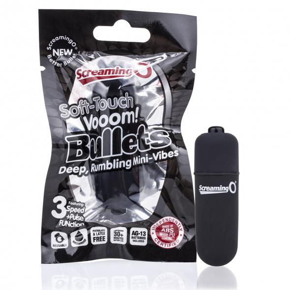 VOOOM BULLET BLACK (EACHES) - Click Image to Close