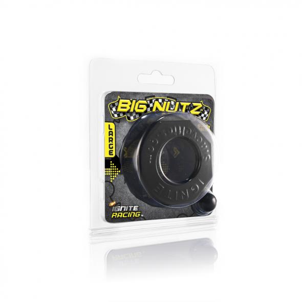 BIG NUTZ RING LARGE BLACK (D)