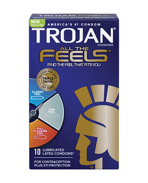 TROJAN ALL THE FEELS 10CT - Click Image to Close