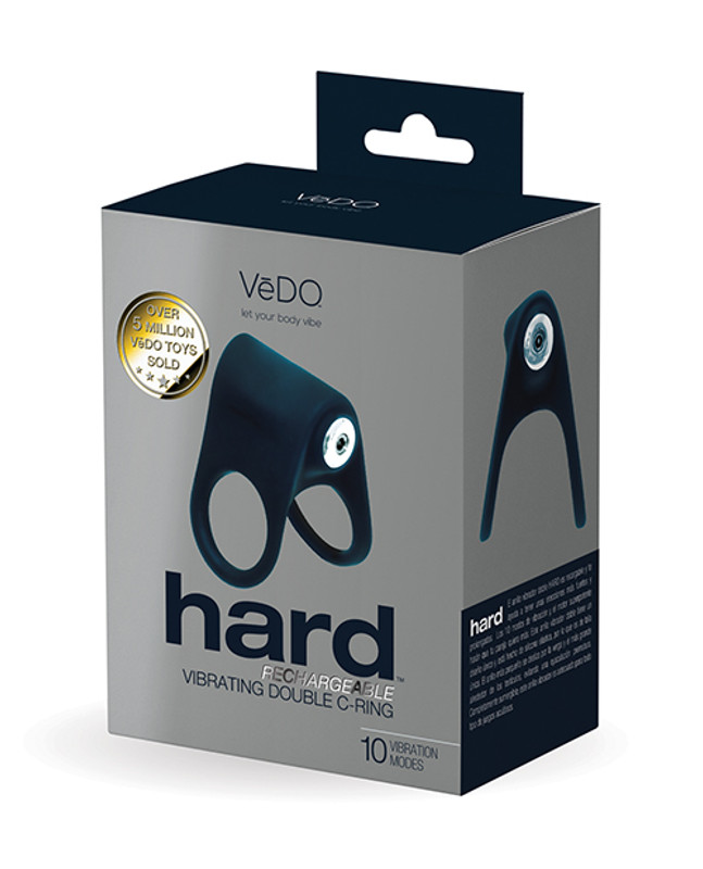 HARD RECHARGEABLE C RING BLACK - Click Image to Close