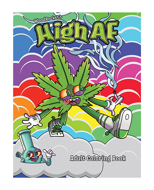 HIGH AF COLORING BOOK (NET) - Click Image to Close
