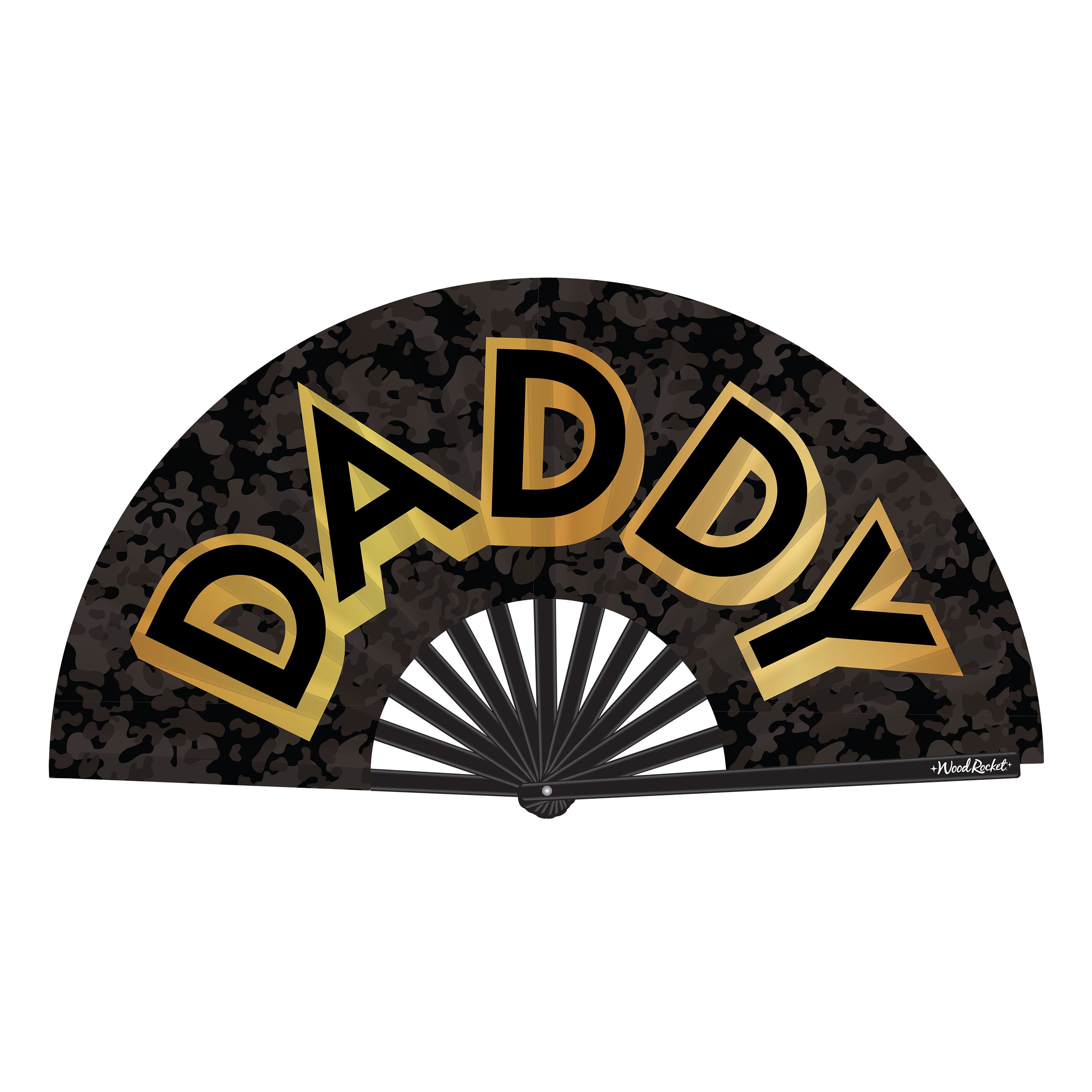 DADDY PADDLE HAND FAN (NET) - Click Image to Close