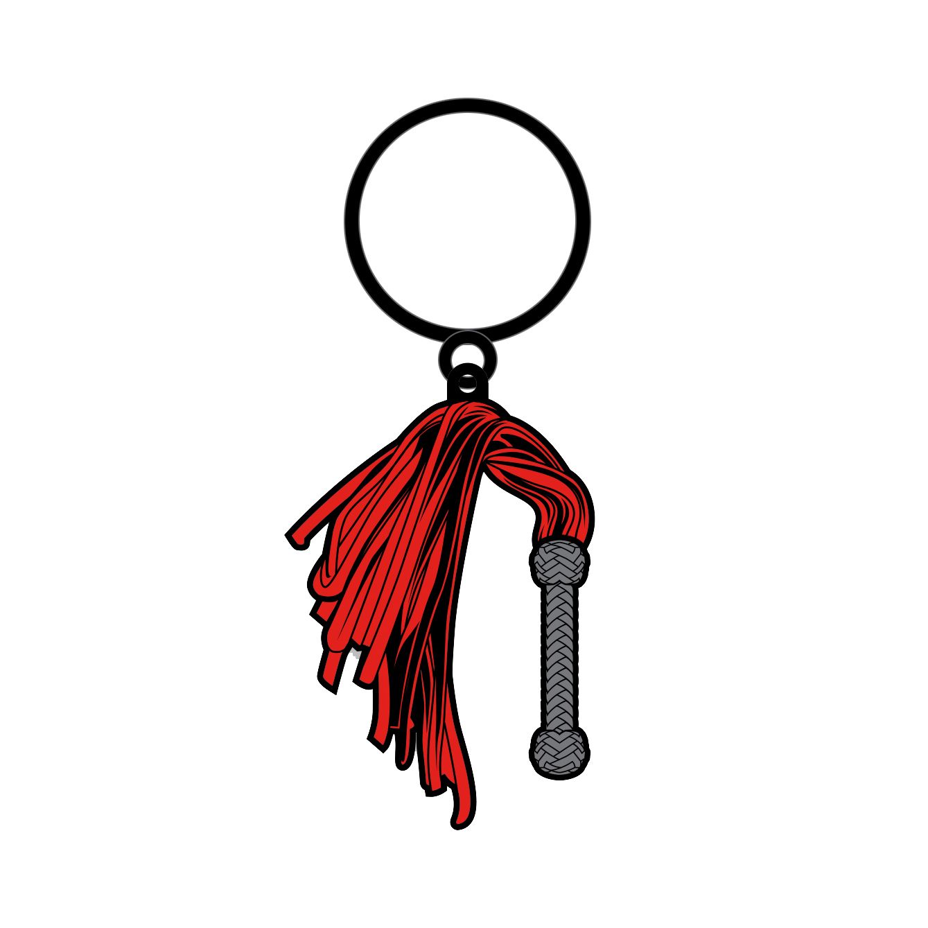 FLOGGER KEYCHAIN (NET) - Click Image to Close