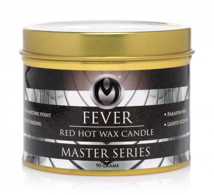 MASTER SERIES FEVER RED HOT WAX CANDLE - Click Image to Close