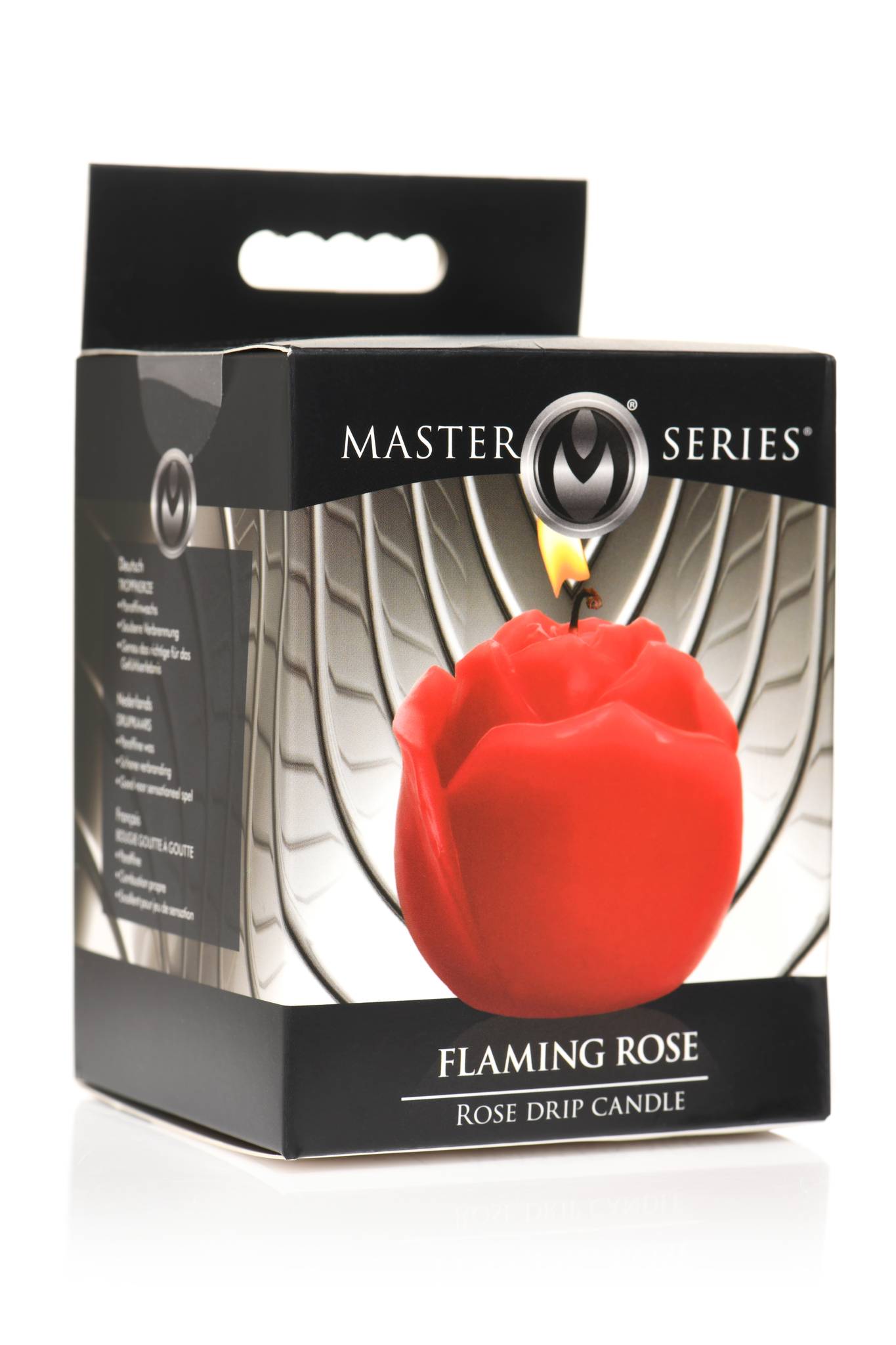 MASTER SERIES FLAMING ROSE DRIP CANDLE - Click Image to Close