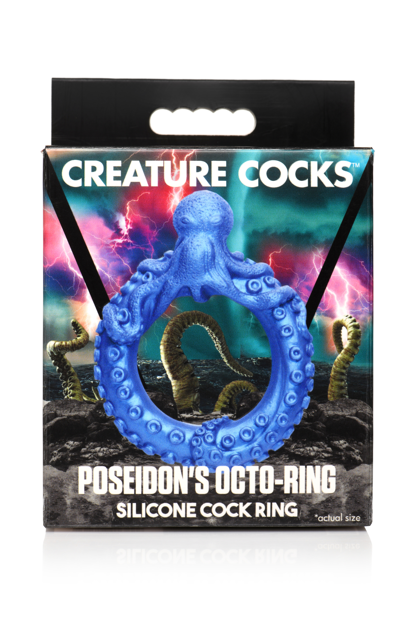 CREATURE COCKS POSEIDON'S OCTO -RING SILICONE COCK RING - Click Image to Close