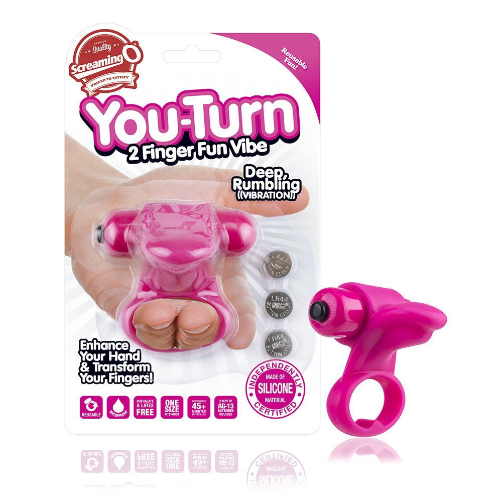 YOU TURN STRAWBERRY (EACHES) FINGER VIBE - Click Image to Close