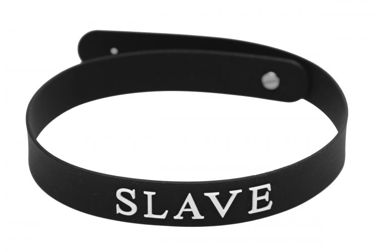 MASTER SERIES SILICONE COLLAR SLAVE - Click Image to Close