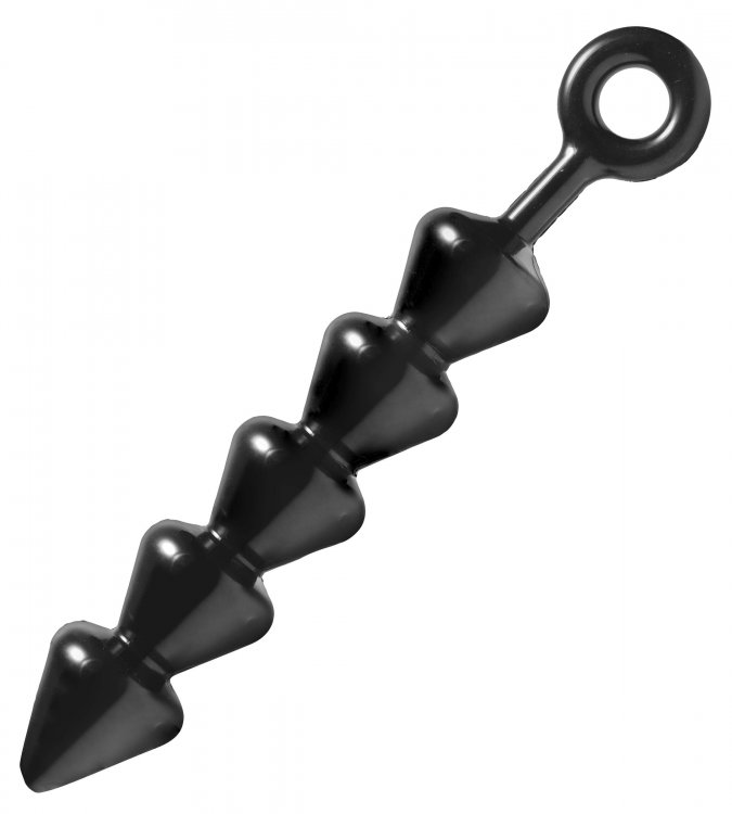 MASTER SERIES SPADES XL ANAL BEADS - Click Image to Close