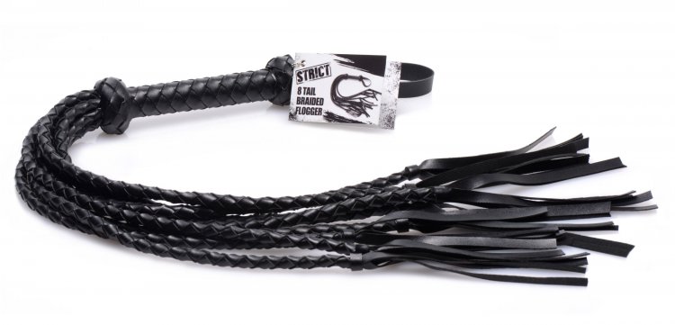 STRICT 8 TAIL BRAIDED FLOGGER