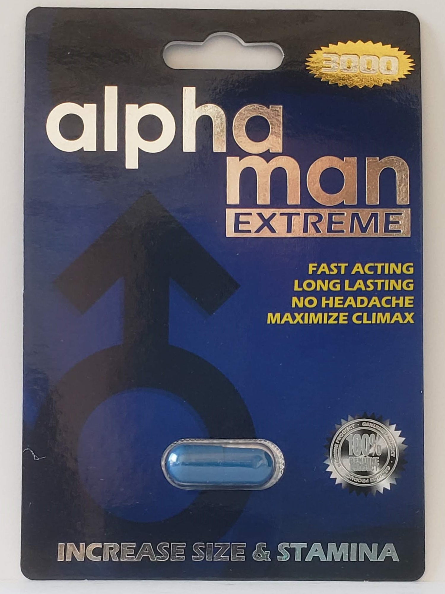 ALPHA MAN 3000 30 CT DISPLAY (NET) - Click Image to Close