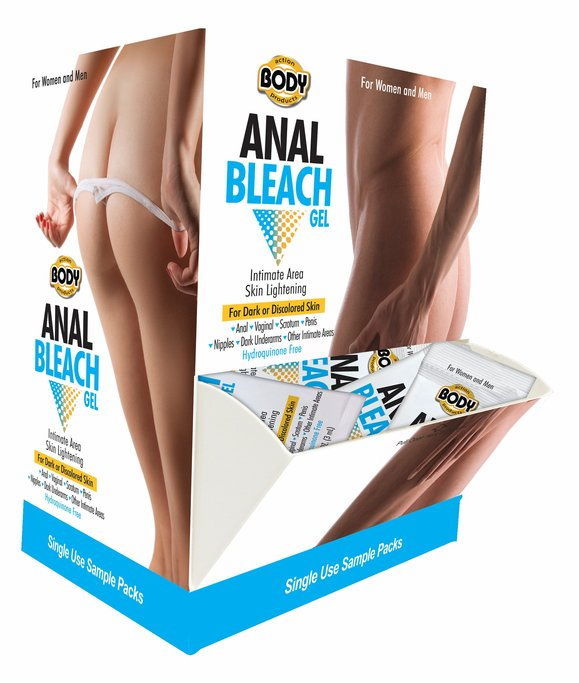 BODY ACTION ANAL BLEACH 50PC DISPLAY