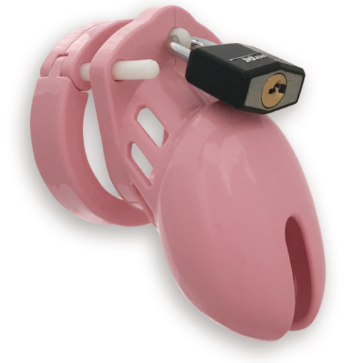 CB-6000S KIT 2.5IN PINK COCK CAGE SMALL - Click Image to Close