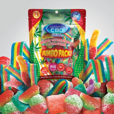 EXPERIENCE CBD 900MG ASSORTED GUMMIES 30PC (NET) - Click Image to Close